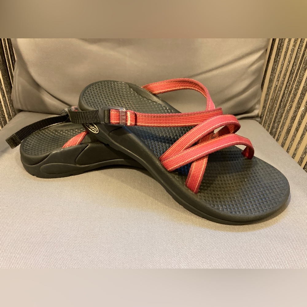 Chacos Chaco Thin Strapped Backless Slide Coral, … - image 1